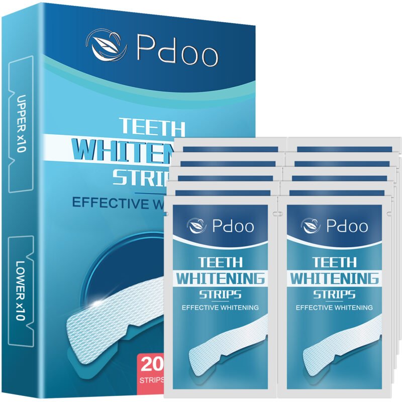 Teeth Whitening Strips - 20 Whitening Strips for Teeth Sensitive